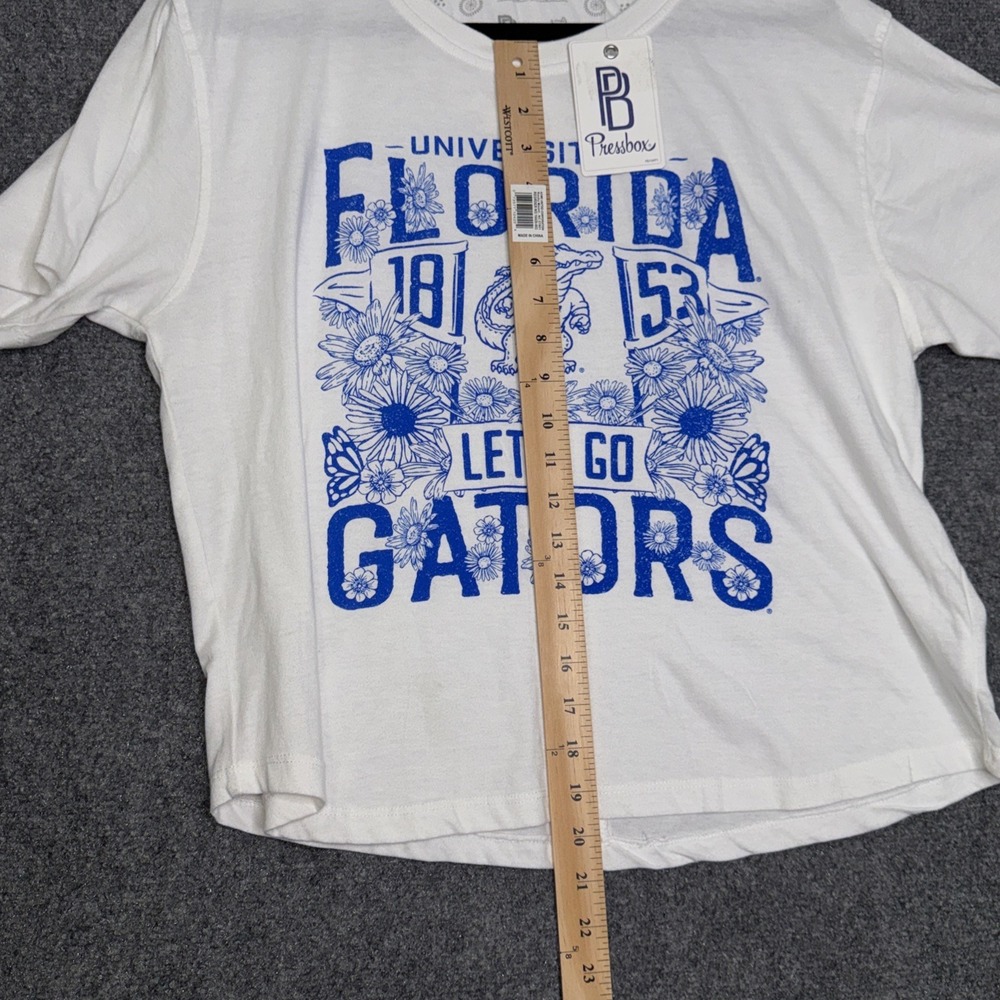 Pressbox Women's Florida Gators UF Jasmine XL T-Shirt Swamp Football NCAAF - Picture 7 of 9